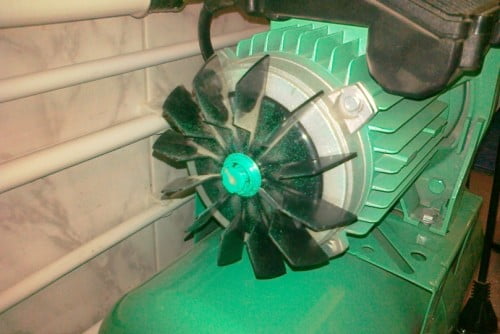 крыльчатка двигателя насосной станции